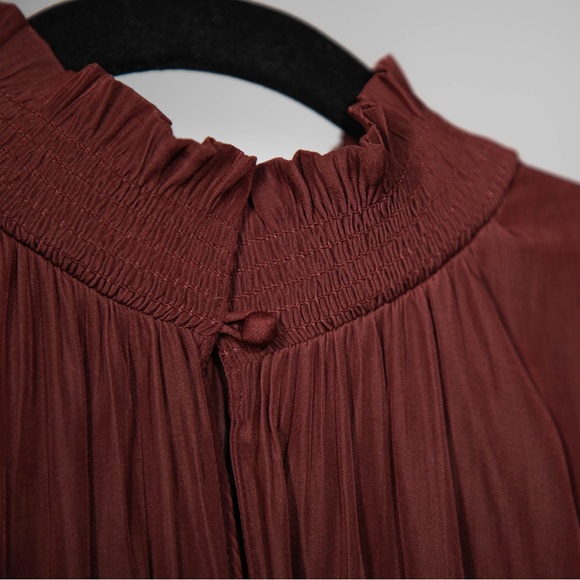 Aritzia Wilfred | Garlyn High-Neck Dress in Green XS - Picture 6 of 12